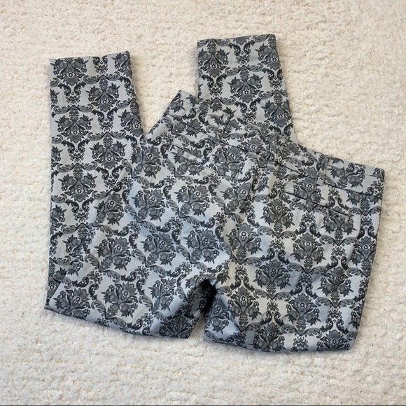 Anthropologie Cartonnier Charlie Ankle Floral Pant 6 - Picture 4 of 8